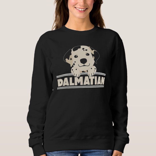 Sudadera Cachorro Lindo Perro Dálmata (Anverso)