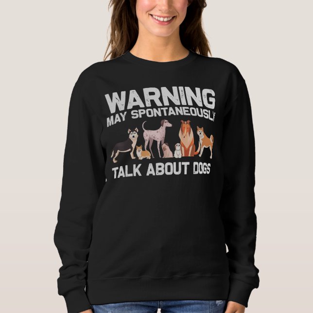 Sudadera Cachorro picante Perros Mascota de raza de perro (Anverso)