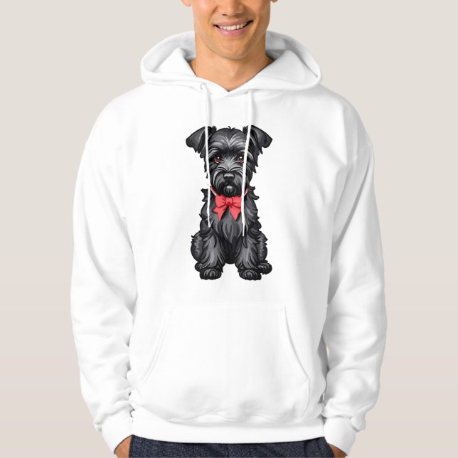 Sudadera Cachorro Schnauzer miniatura (Anverso)