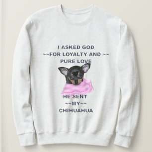 Sudadera Cachorros negros y tan chihuahua