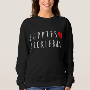 Sudadera Cachorros Y Pickelball Lindos Pickelball Hombres M