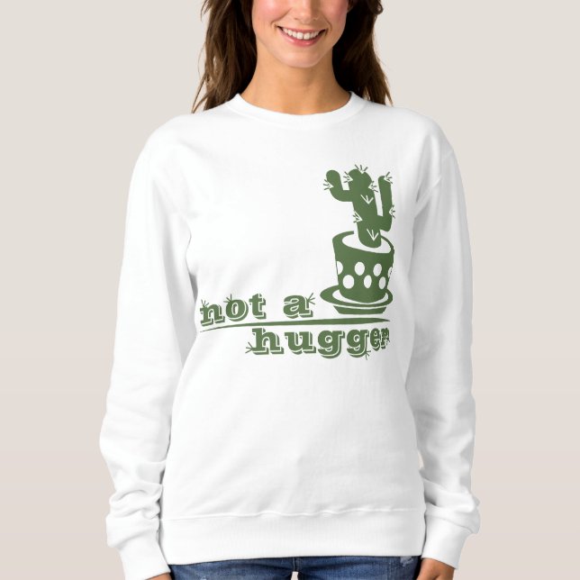 Sudadera Cacti No es gracioso decir (Anverso)