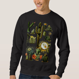 Sudadera Cactus Botánico de Boho Boho de los años 70 Sucule