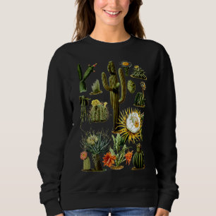 Sudadera Cactus Botánico de Boho Boho de los años 70 Sucule