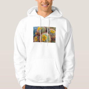 Sudadera Cactus de barril en primer plano, California
