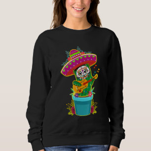 Sudadera Cactus Dia De Los Muertos Calaveras De Cactus Suga
