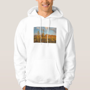 Sudadera Cactus saguaro al atardecer, Arizona