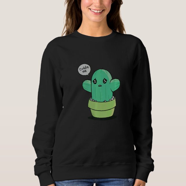 Sudadera Cactus Serape Cute Cactus plants  Mexican Fiesta (Anverso)