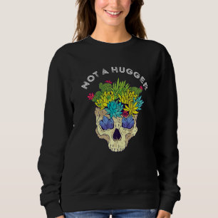 Sudadera Cactus Skull No Es Una Gardenina Cacti Suculenta