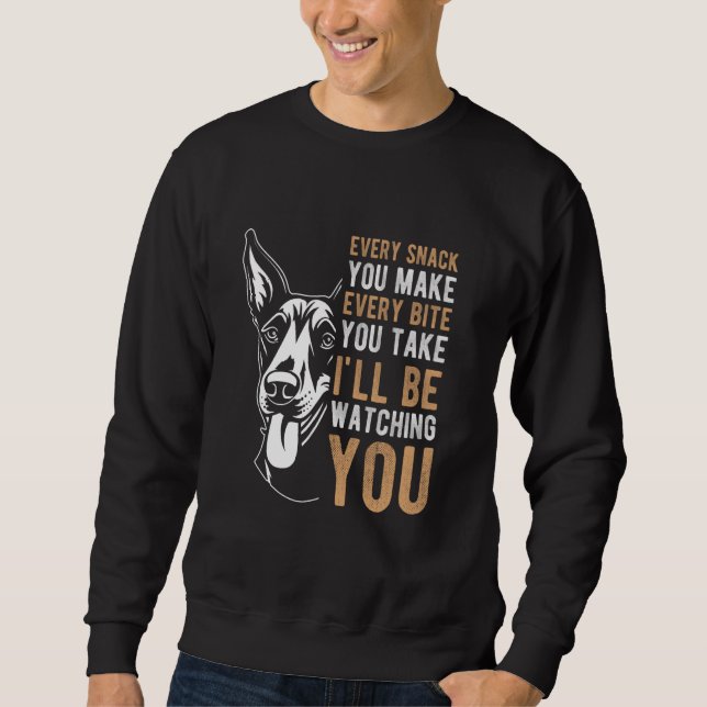 Sudadera CADA APERITIVO QUE HACE CADA MADERA QUE TOMA Dober (Anverso)
