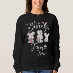 Sudadera Cada Bunnys Es Una Enfermera Preferida Abundantes 