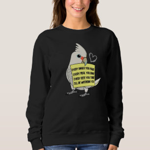 Sudadera Cada comida o bebida I Goffins Cockatoo Parro