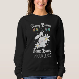 Sudadera Cada Conejo Es Un Conejito En Nuestro Té Escolar.