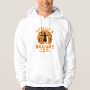 Sudadera Cada Día Es Diseño De Bruja Espantapájaros De Hall