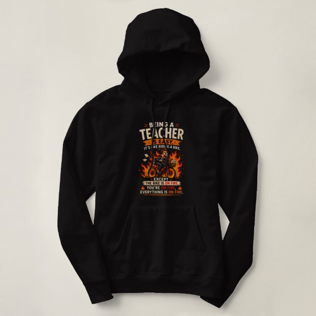 Sudadera Cada maestro entenderá esto 😂🔥 (Diseño del anverso)