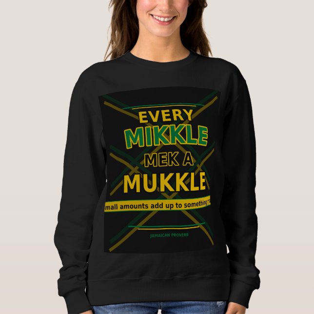 Sudadera Cada Mikkle Hace Un Mukkle (Anverso)