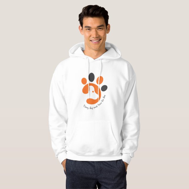 Sudadera Cada perro debe tener su día (Anverso completo)