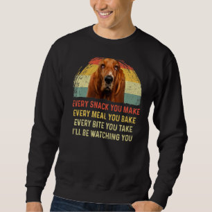 Sudadera Cada refrigerio que haces al perro perro perro per