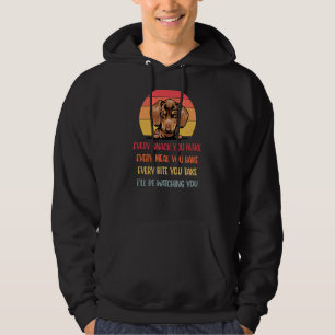 Sudadera Cada refrigerio que haces mamá de perro de Dachshu