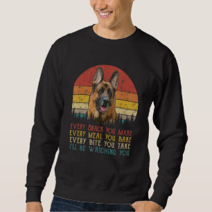 Sudadera Cada Snack Que Haces Perro Pastor Alemán, Mamá Per