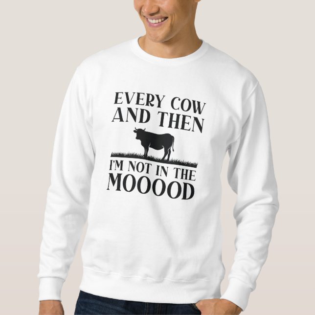 Sudadera Cada Vaca Y Después (Anverso)