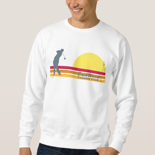 Sudadera Caddyshack | Bushwood Country Club Sunrise (Anverso)