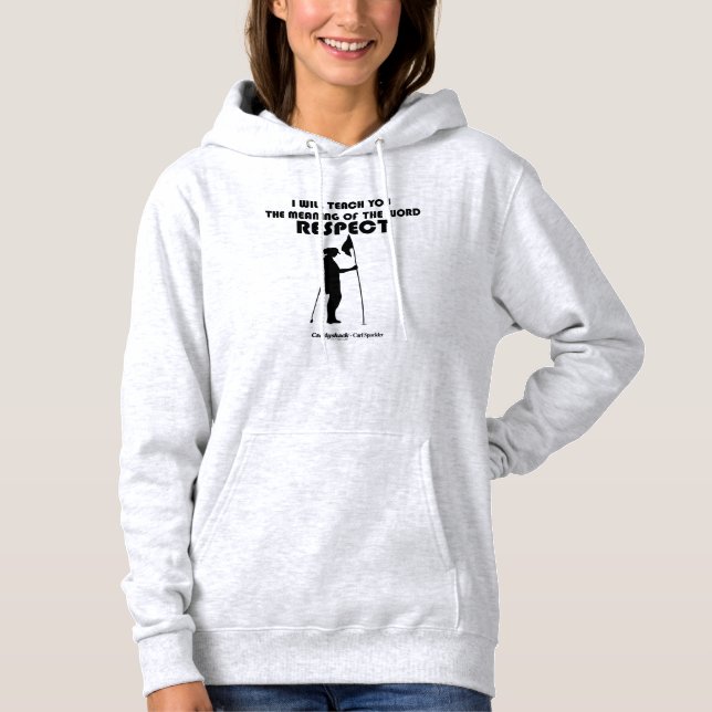 Sudadera Caddyshack | Te Enseñaré El Significado De La W (Anverso)