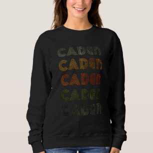 Sudadera Caden de amor Grungevintage Style Black Caden
