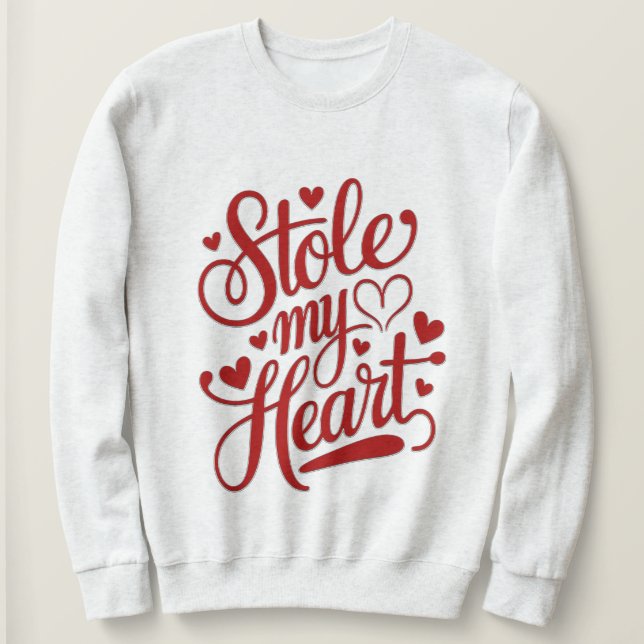 Sudadera Cadenas De Corazón Adjuntas (Anverso del diseño)