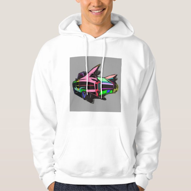 Sudadera Cadillac coloreado (Anverso)