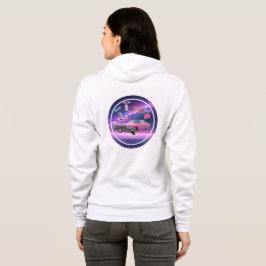 Sudadera Cadillac rosa retro Dream Hoodie 💖 🚗