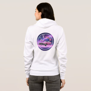 Sudadera Cadillac rosa retro Dream Hoodie 💖 🚗