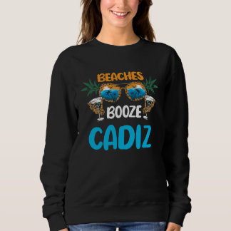 Sudadera Cadiz Beaches Funny Spain Vacation Matching