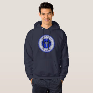 Sudadera Caduceus de Terapia Física Azul Personalizada