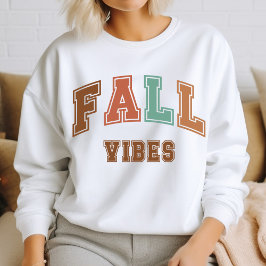 Sudadera Cae Vibes Trendy Otumn Varsity Sweatshirt