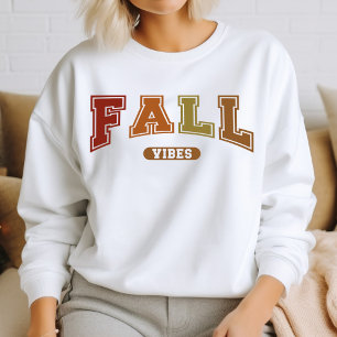 Sudadera Cae Vibes Trendy Otumn Varsity Sweatshirt