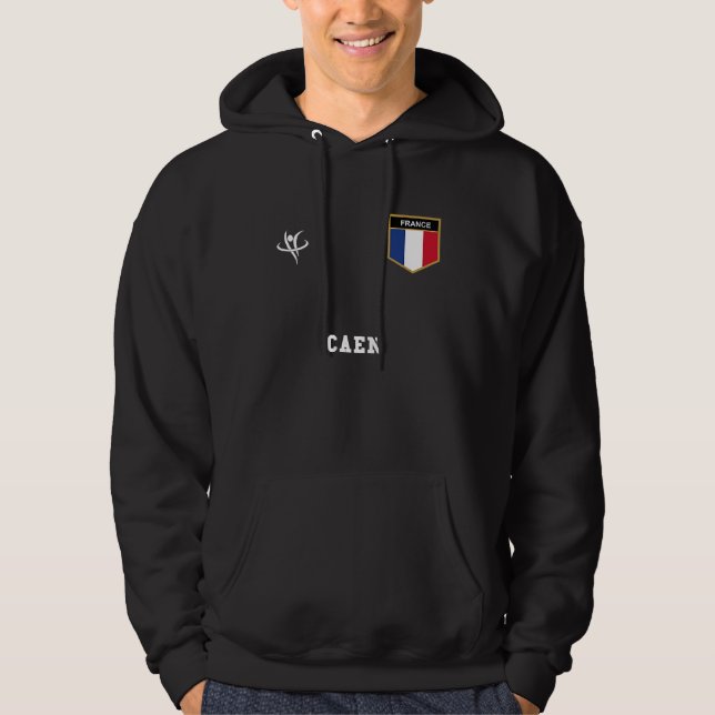 Sudadera CAEN France Vintage Sports (Anverso)