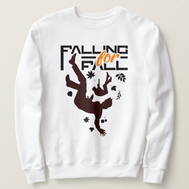 Sudadera Caer por el otoño (Anverso del diseño)