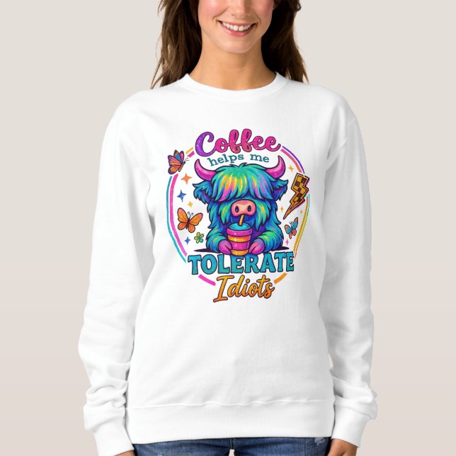 Sudadera café (Anverso)