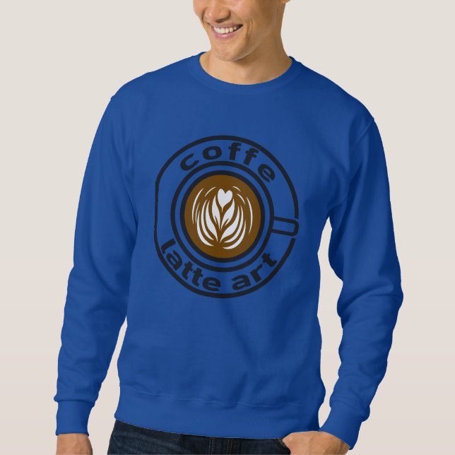 Sudadera café (Anverso)