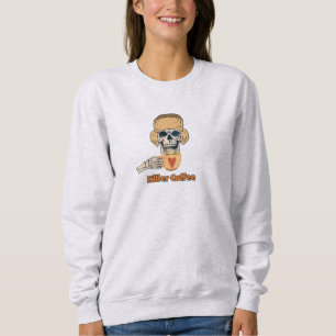 Sudadera Café Asesino Diversión Amante del Café 