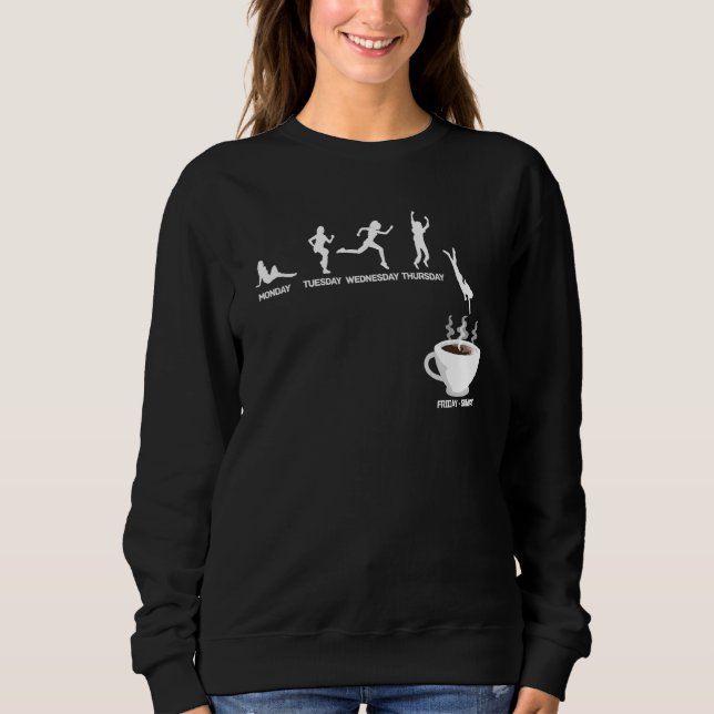 Sudadera Café Bebida Diver Espresso Drinker Caffeine (Anverso)
