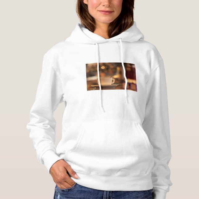 Sudadera Café capuchino, Venecia, Italia (Anverso)