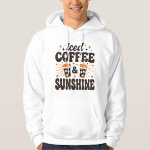 Sudadera café con hielo sol verano vibraciones