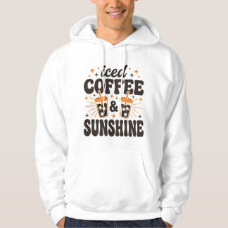 Sudadera café con hielo sol verano vibraciones 
