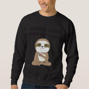 Sudadera Café De Animales Cutetos Y Eslogans