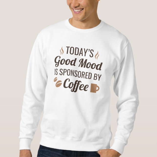 Sudadera Café de buen humor (Anverso)