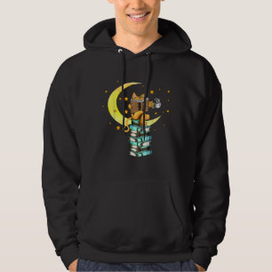 Sudadera Café de gatos leyendo libros de kat leer Stubenter