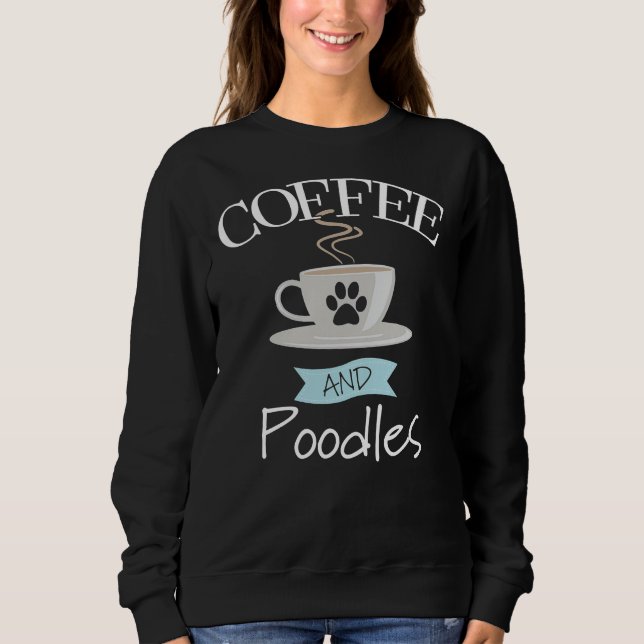 Sudadera Café De Perro De Carne Y Dulces (Anverso)