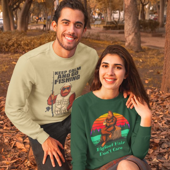 Sudadera Café de pie grande para la mañana No importa el pe (Subido por el creador)